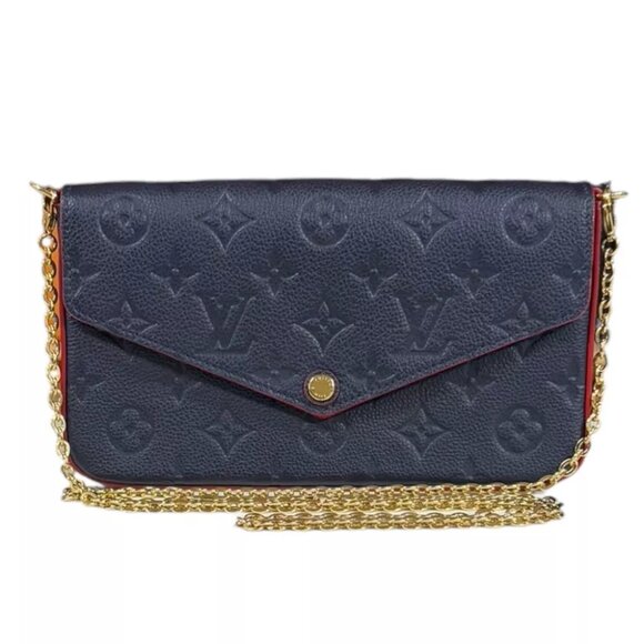 LOUIS VUITTON Shoulder Bag M64099 Monogram Ann Platt Pochette ferry used - Picture 1 of 7